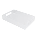 Maxbell Acrylic Tray Jewelry Rectangle Organization Makeup  30x20x5.5cm clear