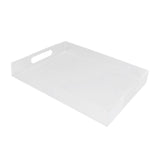 Maxbell Acrylic Tray Jewelry Rectangle Organization Makeup  40x60x5.5cm clear