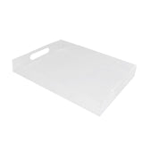 Maxbell Acrylic Tray Jewelry Rectangle Organization Makeup  40x60x5.5cm clear