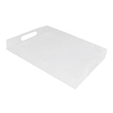 Maxbell Acrylic Tray Jewelry Rectangle Organization Makeup  40x60x5.5cm clear