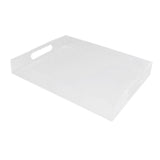 Maxbell Acrylic Tray Jewelry Rectangle Organization Makeup  40x60x5.5cm clear