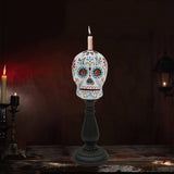 Maxbell Skeleton and Skull Human Halloween Life Size Skull Haunted House Horror Prop