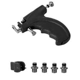 Maxbell Ear Piercing Tool Kit Stainless Steel Ears Piercer Machine Home Use Black