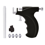 Maxbell Ear Piercing Tool Kit Stainless Steel Ears Piercer Machine Home Use Black