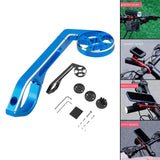 Maxbell Bicycle Table GPS Phone Seat Extension Mount Bracket for Garmin Bryton Gopro Blue