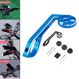 Maxbell Bicycle Table GPS Phone Seat Extension Mount Bracket for Garmin Bryton Gopro Blue