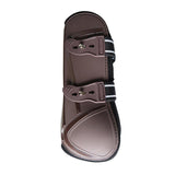 Maxbell 1 Pair Horse Tendon Boots Jumping Guards Protection Brown Front Leg L