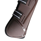 Maxbell 1 Pair Horse Tendon Boots Jumping Guards Protection Brown Front Leg L