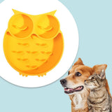 Maxbell Slow Feeder Dog Bowl Interactive Slow Down Feeding Pet Bloat Stop Yellow