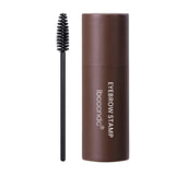 Maxbell Eyebrow Stamp Shaping Waterproof Makeup Set Definer One Step natural brown