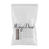 Maxbell Eyebrow Stamp Shaping Waterproof Makeup Set Definer One Step natural brown
