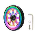 Maxbell Ultralight Aluminum Alloy Easy Wheel for Brompton Folding Bike with Bolt Colorful