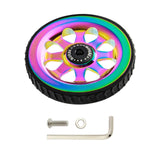 Maxbell Ultralight Aluminum Alloy Easy Wheel for Brompton Folding Bike with Bolt Colorful