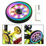 Maxbell Ultralight Aluminum Alloy Easy Wheel for Brompton Folding Bike with Bolt Colorful