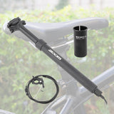 Maxbell Bike Dropper Seatpost Remote Seat Post Internal Cable 27.2+ 28.6mm Adapter