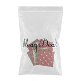 Maxbell Christmas Printing Pattern Cloth 25cm Cotton Linen Fabric Sewing DIY Crafts
