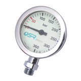 Maxbell Scuba Dive Brass Pressure Gauge Dual Readings With luminous