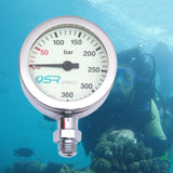 Maxbell Scuba Dive Brass Pressure Gauge Dual Readings With luminous