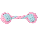 Maxbell 12pcs Cotton Rope Dogs Knot Toy Interactive Treat Toys set for Small Animals