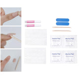 Maxbell Fake Nails Stickers Kit Press On Double-Sided DIY Tips for Manicure  10-Pack