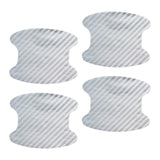 Maxbell 4x Handle Protector Film Anti-Scratch for Handlebars Protection Silver