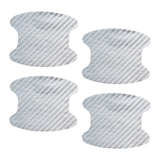 Maxbell 4x Handle Protector Film Anti-Scratch for Handlebars Protection Silver
