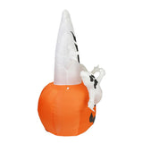 Maxbell Inflatable Ghost Pumpkin Yard with LED Lights for Party Home Holiday Outdoor