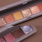 Maxbell 9 Colors Long-lasting Matte Shimmers Eyeshadow Palette Makeup Beauty Kit C