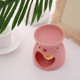 Maxbell Ceramic Tea Light Holder Essential Oil Burner Aromatherapy Diffuser for Spa