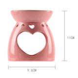 Maxbell Ceramic Tea Light Holder Essential Oil Burner Aromatherapy Diffuser for Spa