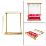 Maxbell Wooden Weaving Loom Multi-Craft Extra-Large Frame Motor Skills for Christmas