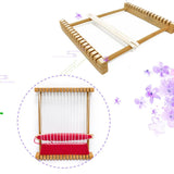 Maxbell Wooden Weaving Loom Multi-Craft Extra-Large Frame Motor Skills for Christmas