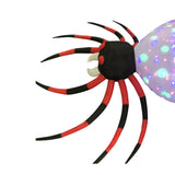 Maxbell Halloween Inflatables Blow-up Spider with Lights Indoor Outdoor Decorations American Standard