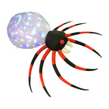 Maxbell Halloween Inflatables Blow-up Spider with Lights Indoor Outdoor Decorations American Standard