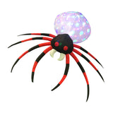 Maxbell Halloween Inflatables Blow-up Spider with Lights Indoor Outdoor Decorations American Standard