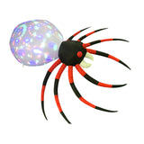 Maxbell Halloween Inflatables Blow-up Spider with Lights Indoor Outdoor Decorations American Standard