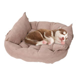 Maxbell Soft Sofa Pet Cat Dog Bed Comfortable Warm Pet Bed Sleeping Bed Cushion Bed Pink M