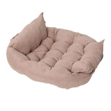 Maxbell Soft Sofa Pet Cat Dog Bed Comfortable Warm Pet Bed Sleeping Bed Cushion Bed Pink M