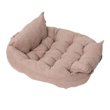 Maxbell Soft Sofa Pet Cat Dog Bed Comfortable Warm Pet Bed Sleeping Bed Cushion Bed Pink M