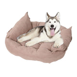 Maxbell Soft Sofa Pet Cat Dog Bed Comfortable Warm Pet Bed Sleeping Bed Cushion Bed Pink M