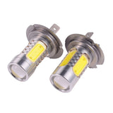 Maxbell H7 7.5W LED Fog Light Bulb 2Pcs Aluminum 10000-12000Mcd 12V DC Fit for Car