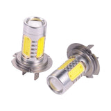 Maxbell H7 7.5W LED Fog Light Bulb 2Pcs Aluminum 10000-12000Mcd 12V DC Fit for Car