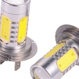 Maxbell H7 7.5W LED Fog Light Bulb 2Pcs Aluminum 10000-12000Mcd 12V DC Fit for Car