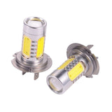 Maxbell H7 7.5W LED Fog Light Bulb 2Pcs Aluminum 10000-12000Mcd 12V DC Fit for Car