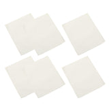 Maxbell 6PCS Leather Patch Kit Self Adhesive For Repair Couch Sofa Car Seat Handbag White