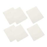 Maxbell 6PCS Leather Patch Kit Self Adhesive For Repair Couch Sofa Car Seat Handbag White