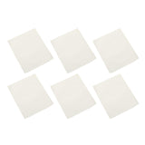 Maxbell 6PCS Leather Patch Kit Self Adhesive For Repair Couch Sofa Car Seat Handbag White