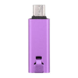 Maxbell USB Date Cable Head for Repairable Fast Charging Cord  Micro USB Purple