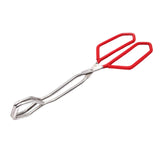 Maxbell Kitchen Tongs BBQ Grill Long Handle Serving Tong Outdoor Picnic Camping Red