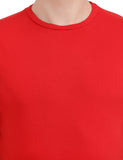 Maxbell Solid Men T Shirt Red